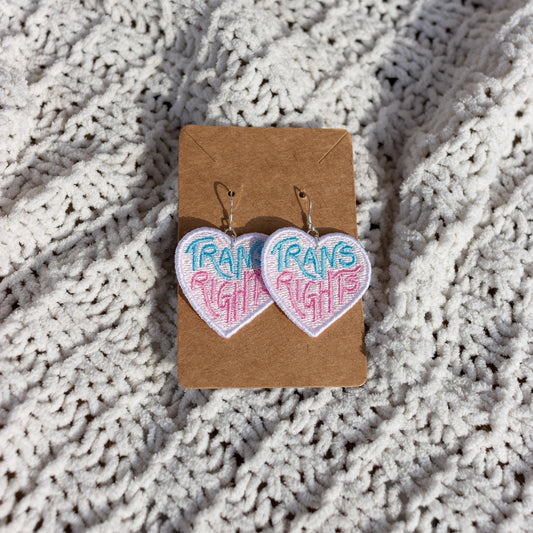 Trans Rights Earrings